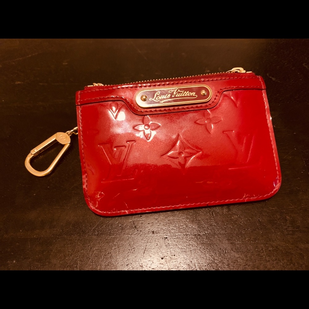 Louis Vuitton Red Key Pouch